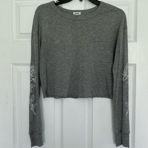 Long Sleeve Crop Top